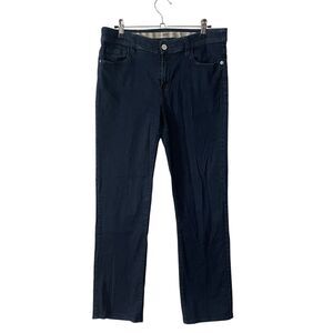 Armani Collezioni 30 Straight Leg Jeans Dark Blue Denim Stretch Designer